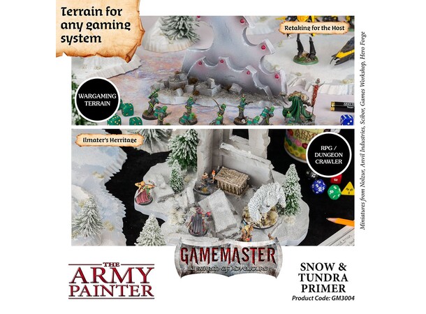 GameMaster Primer Snow & Tundra The Army Painter Terrain Primer 300 ml 