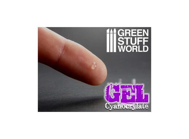 Instant Glue Gel Formula - 20g Green Stuff World Superlim 