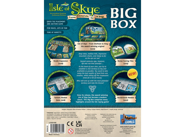 Isle of Skye Big Box Brætspil 
