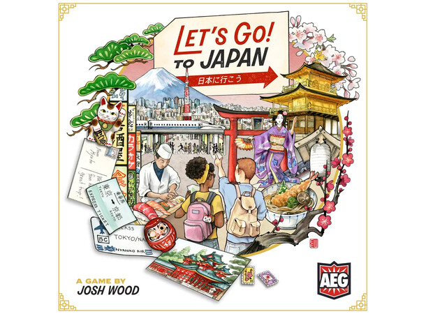 Lets Go To Japan Brætspil 