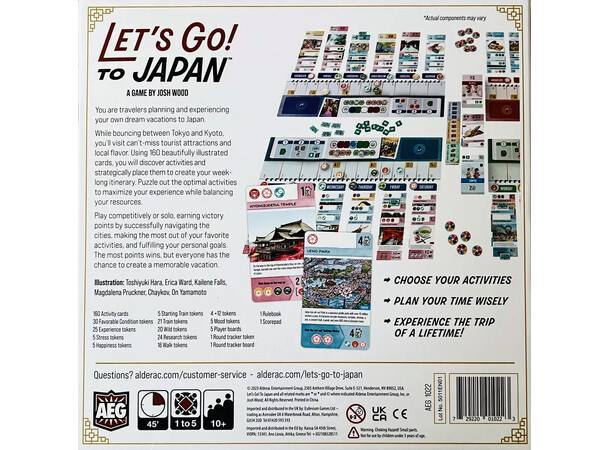 Lets Go To Japan Brætspil 
