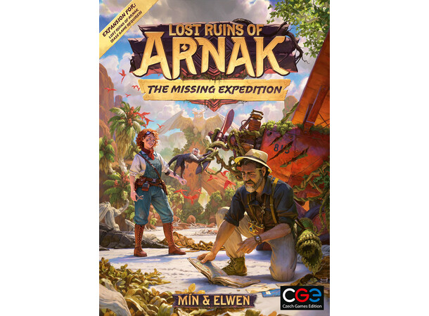 Lost Ruins of Arnak Missing Expedition Ekspansion til Lost Ruins of Arnak 