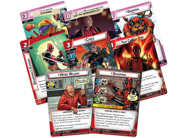 Marvel Champions TCG Deadpool Expansion Ekspansion til Marvel Champions 