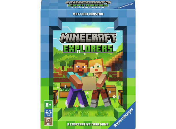 Minecraft Explorers Kortspil Dansk udgave 
