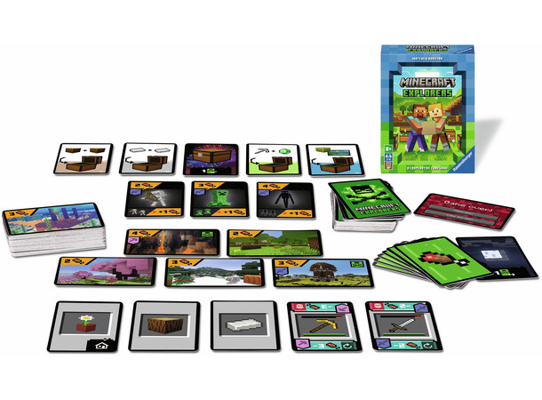 Minecraft Explorers Kortspil Dansk udgave 