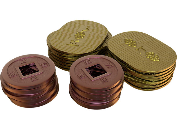 Shogun no Katana Metal Coins 