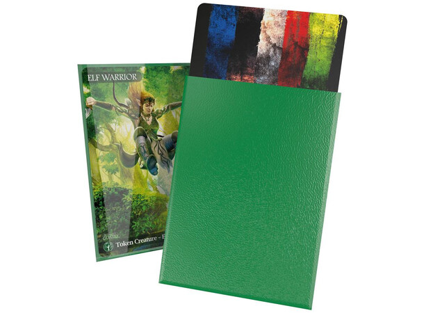 Sleeves Cortex Grøn 100 stk - 66x91 Ultimate Guard Standard Size 