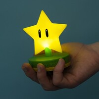 Super Mario Super Star-lampe - 10 cm Icon Light