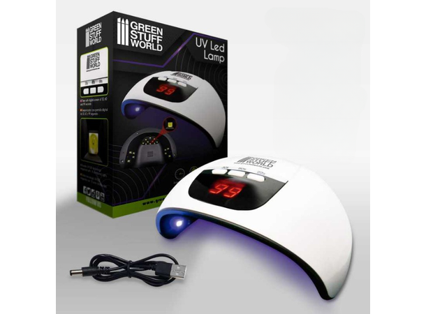 Ultraviolet LED Lamp - UV Lys Green Stuff World 