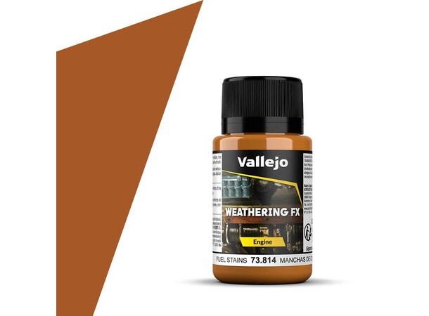 Vallejo Engine Fuel Stains - 40 ml Weathering Effects - Acrylic 