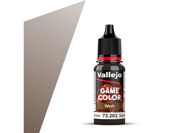 Vallejo Game Color Umber Wash 18 ml - Wash 