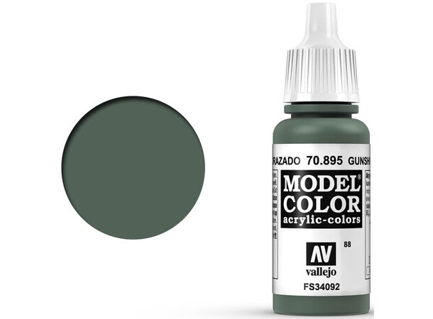 Vallejo Model Color Gunship Green 17 ml Svarer til 4728AP 