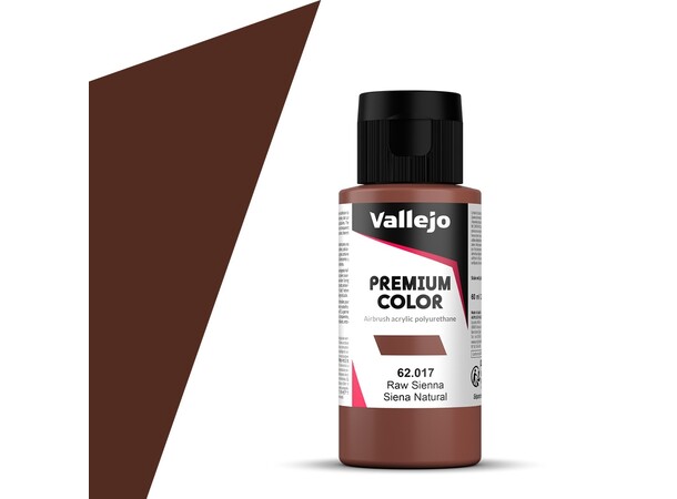 Vallejo Premium Raw Sienna 60 ml Premium Airbrush Color 