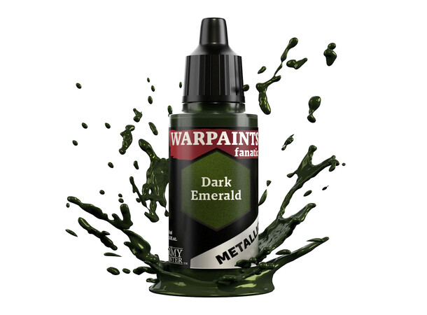 Warpaints Fanatic Dark Emerald Army Painter Metallic 