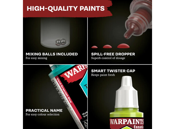 Warpaints Fanatic Washes Paint Set The Army Painter 