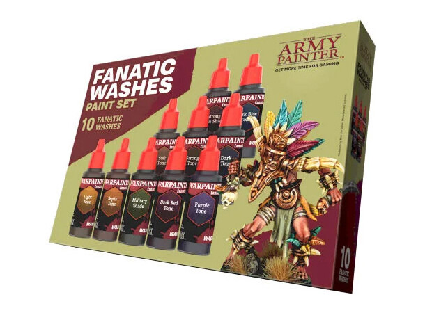 Warpaints Fanatic Washes Paint Set The Army Painter 