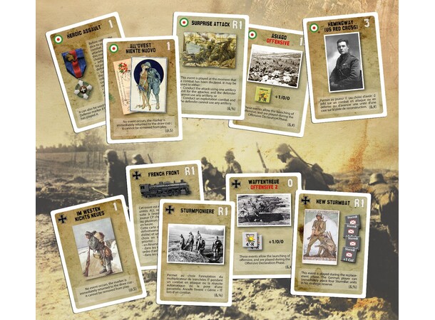 A Farewell to Arms Brætspil Italien 1917-1918 