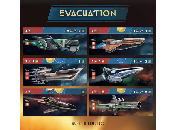 Evacuation Brætspil 