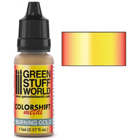 GSW Colorshift Metal Burning Gold Green Stuff World Chameleon Paints 17 ml