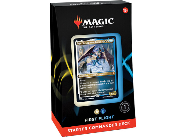 Magic Starter Commander Deck First Fligh First Flight - Hvid/Blå 