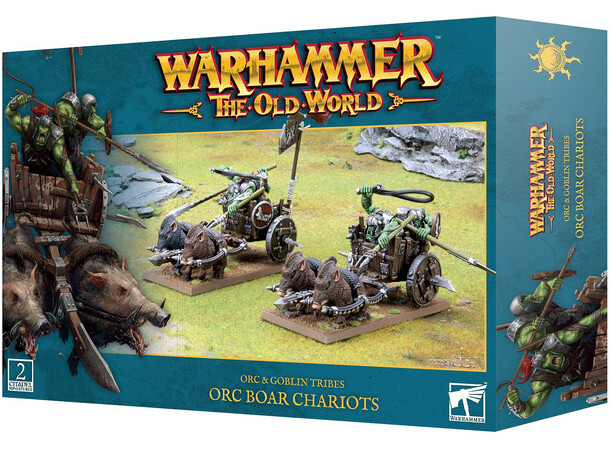 Orc & Goblin Tribes Ork Boar Chariots Warhammer The Old World 