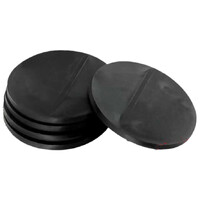 Plastbaser Sort Rund - 60 mm (5 stk) Green Stuff World