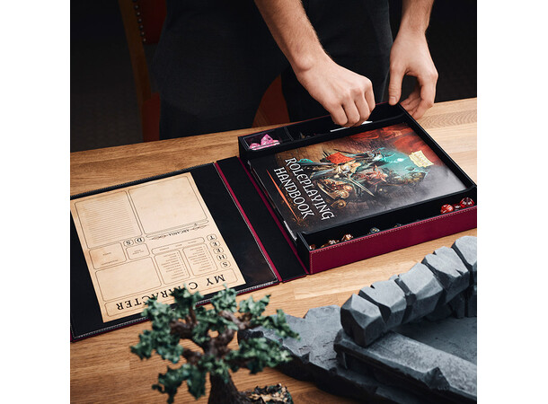 RPG Player Companion – Blood Red Dragon Shield Roleplay 