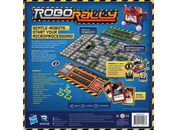 Robo Rally Brætspil 2023-udgave 