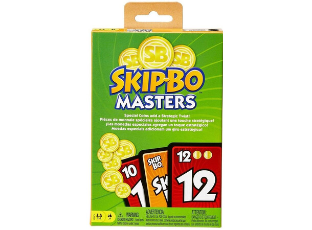Skip-Bo Masters Kortspil 