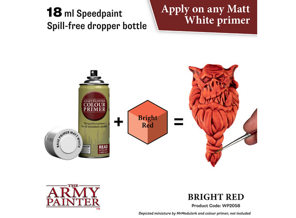 Speedpaint 2.0 Bright Red Army Painter - 18 ml 