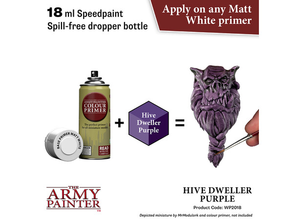 Speedpaint 2.0 Hive Dweller Purple Army Painter - 18 ml 
