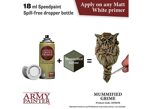 Speedpaint 2.0 Mummified Grime Army Painter - 18 ml 