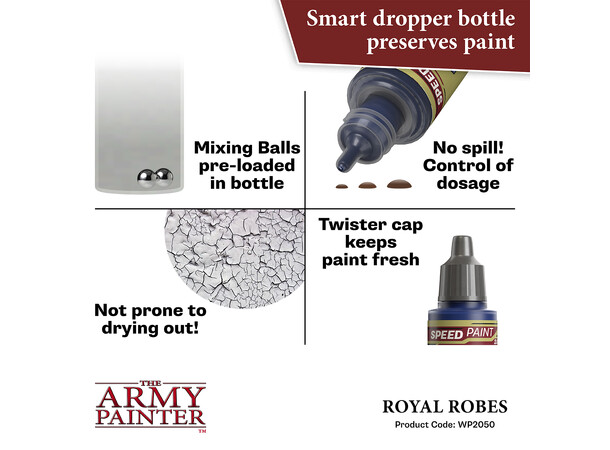 Speedpaint 2.0 Royal Robes Army Painter - 18 ml 