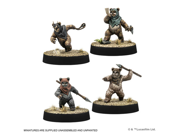 Star Wars Legion Ewok Warriors Unit Exp 