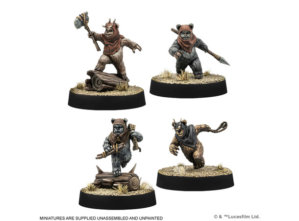 Star Wars Legion Ewok Warriors Unit Exp 