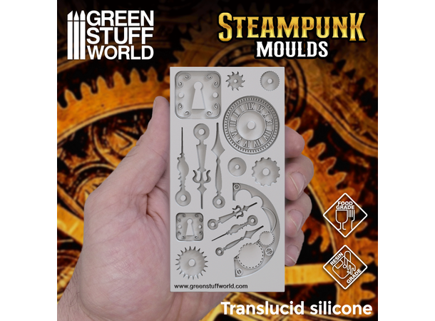 Steampunk Silicone Moulds Green Stuff World 
