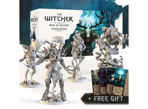 The Witcher Path of Destiny Monsters Legendary Monsters Ekspansion 