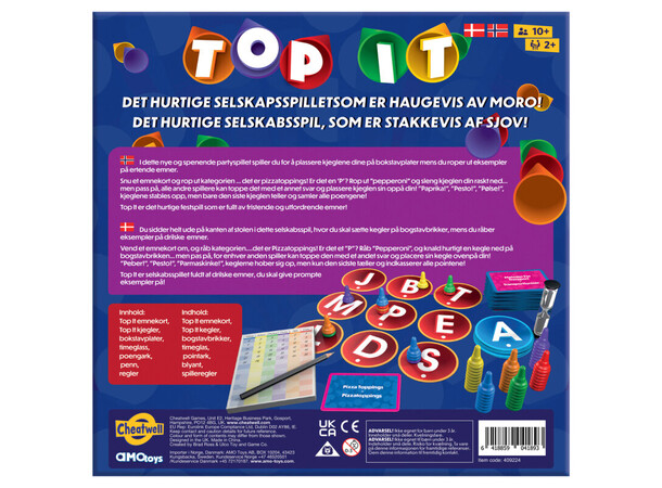 Top It Brætspil 
