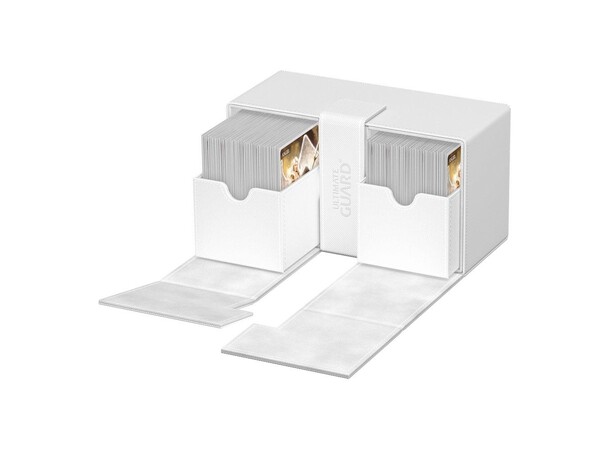 Twin Flip N Tray 200+ Hvid Ultimate Guard - Monocolor 