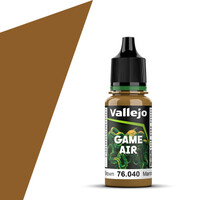 Vallejo Game Air Læderbrun 18 ml