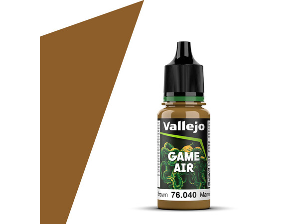 Vallejo Game Air Læderbrun 18 ml 
