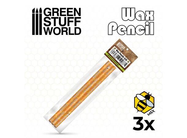 WAX Picking Pencil - 3 stk Green Stuff World 