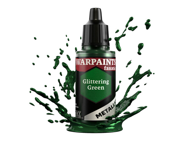 Warpaints Fanatic Glittering Green Army Painter Metallic 