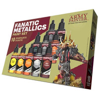 Warpaints Fanatic Metallics Paint Set The Army Painter