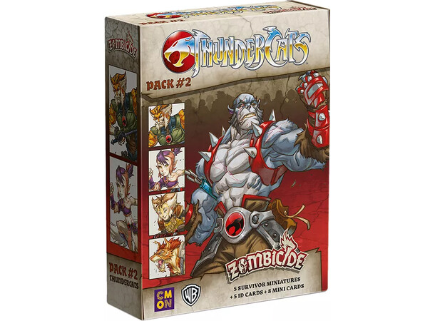 Zombicide Thundercats Pack 2 Til Zombicide Black Plague/Green Horde 