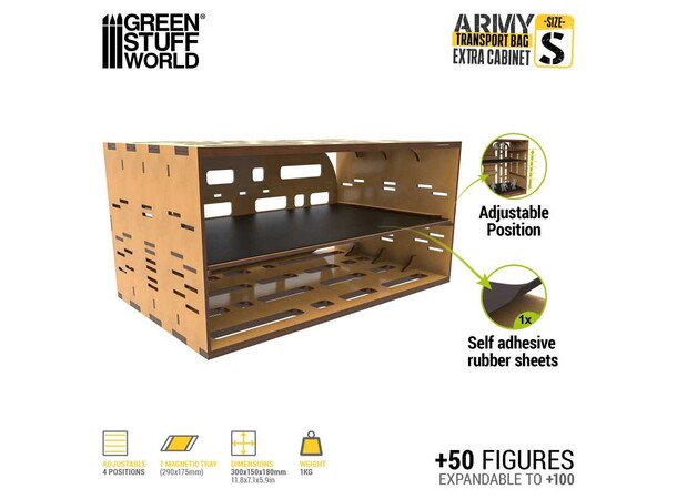 Army Transport Bag – Ekstra kabinet – S Green Stuff World 
