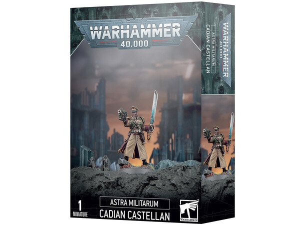 Astra Militarum Cadian Castellan Warhammer 40K 