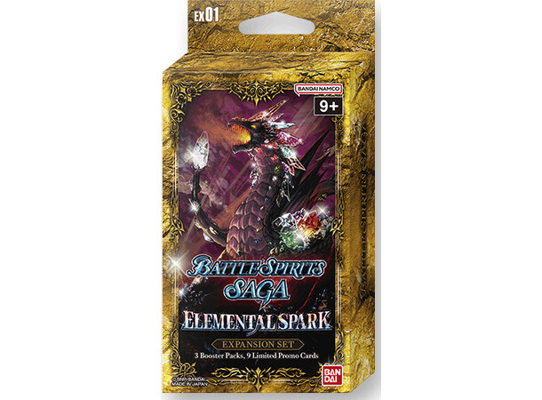 Battle Spirits Saga Expansionssæt 1 EX01 Elemental Spark 