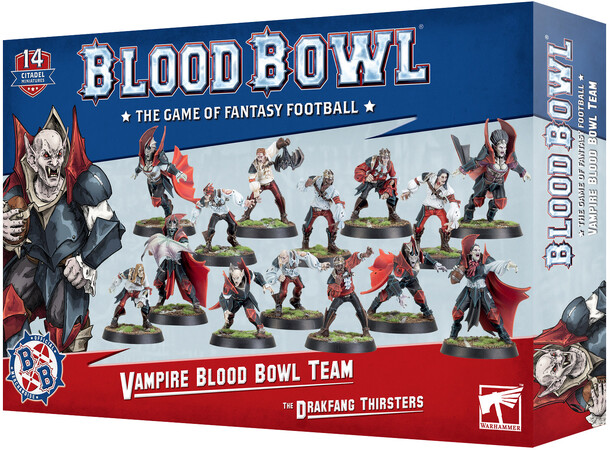 Blood Bowl The Drakfang Thirsters Team 