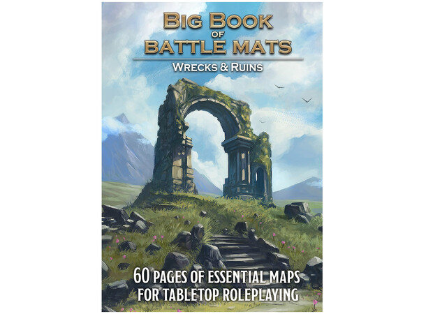 Book of Battle Mats BIG Wrecks/Ruins 